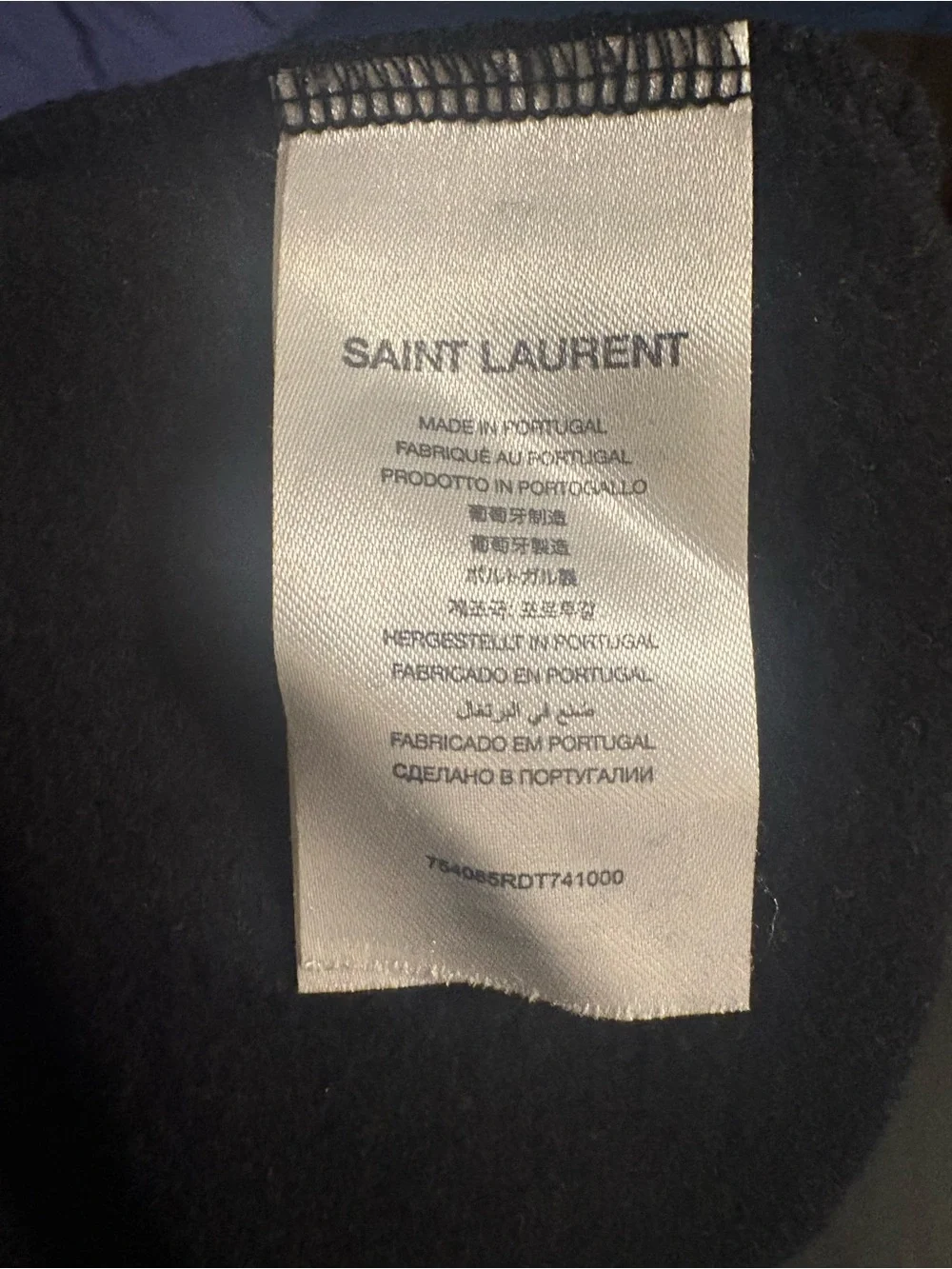 Saint Laurent Black Tote